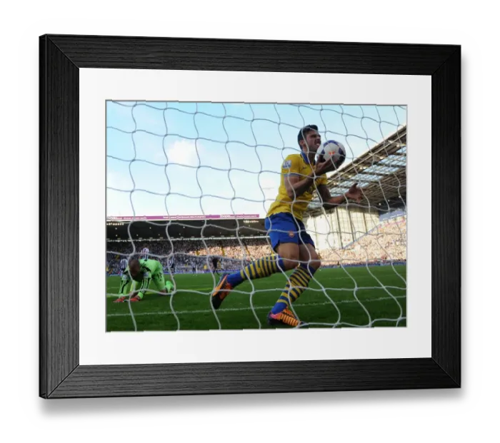 Framed Print : Olivier Giroud's Goal: Arsenal's Victory at West Bromwich Albion (2013-14) Framed Print : Olivier Giroud's Goal: Arsenal's Victory at West Bromwich Albion (2013-14)