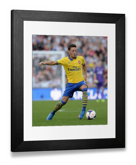 Framed Print : Mesut Ozil: Arsenal Star in Action Against West Bromwich Albion, 2013-14 Premier League Framed Print : Mesut Ozil: Arsenal Star in Action Against West Bromwich Albion, 2013-14 Premier League