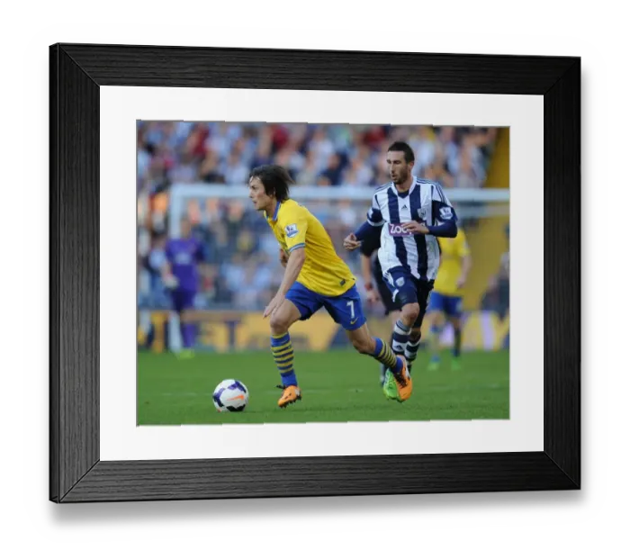 Framed Print : Arsenal vs. West Bromwich Albion: Premier League Clash (2013-14) Framed Print : Arsenal vs. West Bromwich Albion: Premier League Clash (2013-14)