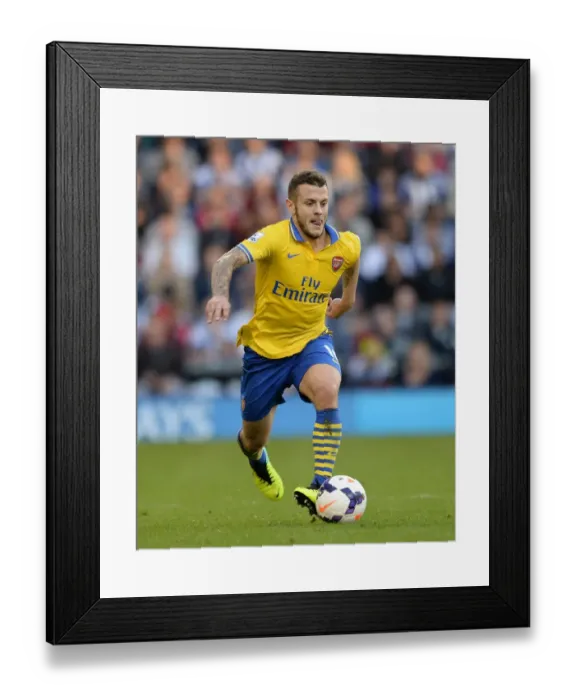 Framed Print : Jack Wilshere: Arsenal Star Shines at The Hawthorns against West Bromwich Albion (2013-14) Framed Print : Jack Wilshere: Arsenal Star Shines at The Hawthorns against West Bromwich Albion (2013-14)