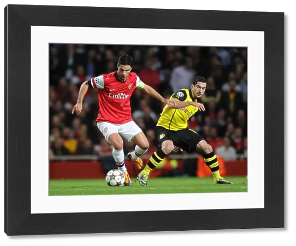 Mikel Arteta (Arsenal) Henrikh Mkhitaryan (Dortmund). Arsenal 1: 2 Borussia Dortmund