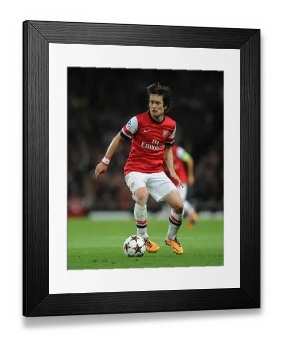 Framed Print : Arsenal's Tomas Rosicky in Action Against Borussia Dortmund, UEFA Champions League (2013) Framed Print : Arsenal's Tomas Rosicky in Action Against Borussia Dortmund, UEFA Champions League (2013)