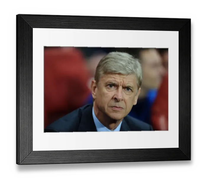 Framed Print : Arsene Wenger: Leading Arsenal Against Borussia Dortmund in the 2013-14 UEFA Champions League Framed Print : Arsene Wenger: Leading Arsenal Against Borussia Dortmund in the 2013-14 UEFA Champions League