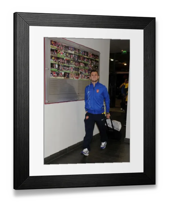 Framed Print : Jack Wilshere's Return: Arsenal vs. Borussia Dortmund, UEFA Champions League, 2013 Framed Print : Jack Wilshere's Return: Arsenal vs. Borussia Dortmund, UEFA Champions League, 2013
