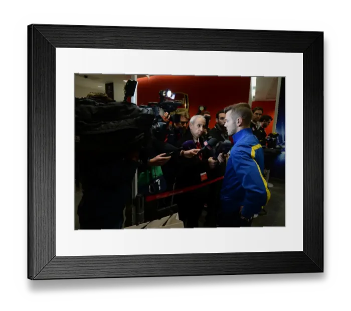 Framed Print : Jack Wilshere - Arsenal FC vs Borussia Dortmund, UEFA Champions League (2013) Framed Print : Jack Wilshere - Arsenal FC vs Borussia Dortmund, UEFA Champions League (2013)