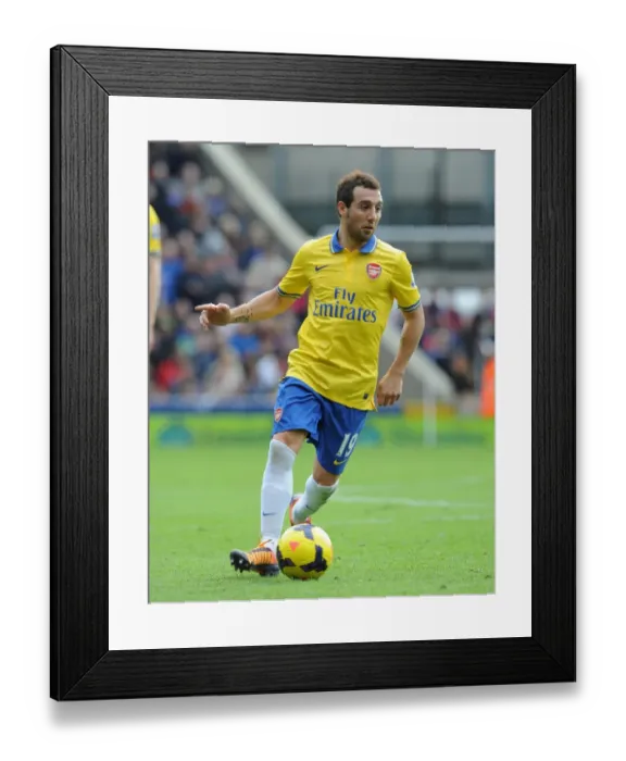 Framed Print : Santi Cazorla: Arsenal Star Shines at Crystal Palace (2013-14) Framed Print : Santi Cazorla: Arsenal Star Shines at Crystal Palace (2013-14)