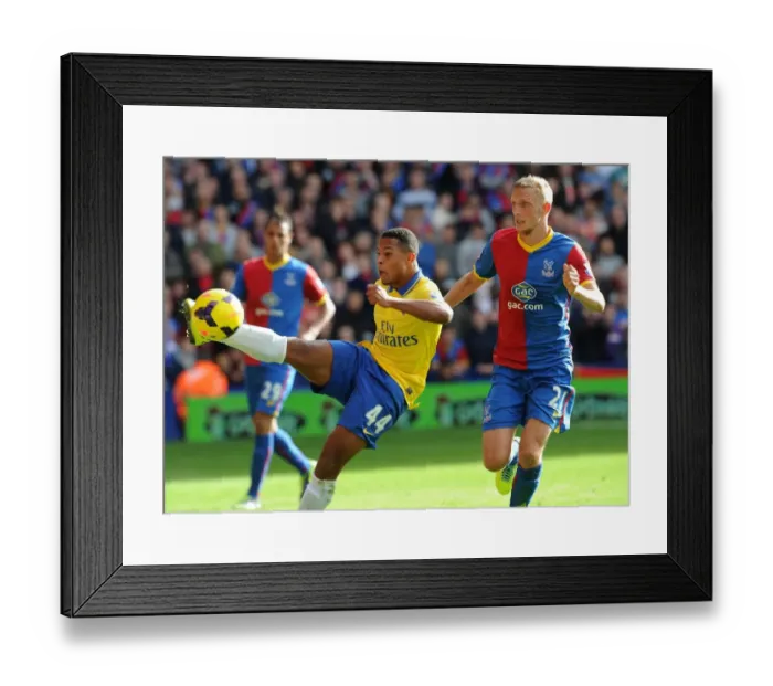 Framed Print : Serge Gnabry vs. Dean Moxey: Intense Battle in Crystal Palace vs. Arsenal (2013-14) Framed Print : Serge Gnabry vs. Dean Moxey: Intense Battle in Crystal Palace vs. Arsenal (2013-14)