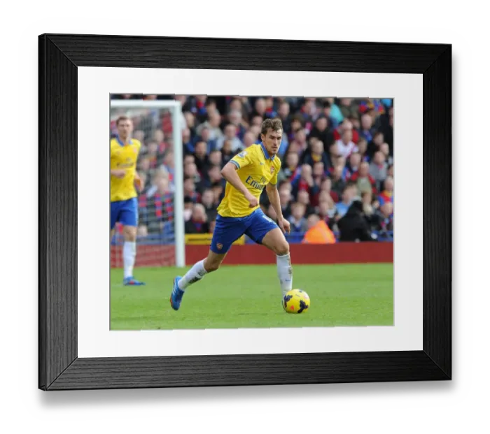 Framed Print : Aaron Ramsey in Action: Crystal Palace vs Arsenal, Premier League 2013-14 Framed Print : Aaron Ramsey in Action: Crystal Palace vs Arsenal, Premier League 2013-14