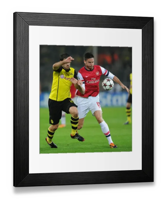 Framed Print : Clash of Titans: Borussia Dortmund vs. Arsenal - UEFA Champions League Showdown, 2013 Framed Print : Clash of Titans: Borussia Dortmund vs. Arsenal - UEFA Champions League Showdown, 2013