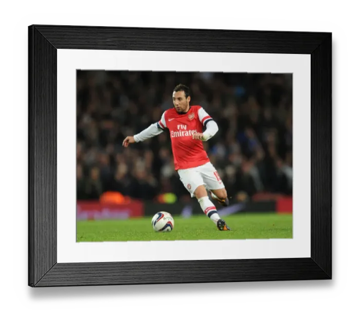 Framed Print : Santi Cazorla: Arsenal vs Chelsea, Capital One Cup 2013-14 Framed Print : Santi Cazorla: Arsenal vs Chelsea, Capital One Cup 2013-14
