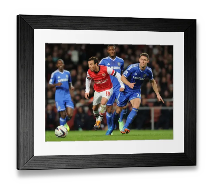 Framed Print : Arsenal vs. Chelsea: Clash of Titans - Cazorla vs. Cahill Framed Print : Arsenal vs. Chelsea: Clash of Titans - Cazorla vs. Cahill