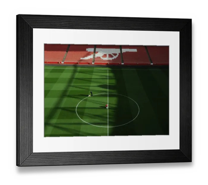Framed Print : Behind the Scenes: Arsenal Grounds Crew Prepare for Arsenal vs Liverpool, 2013-14 Premier League Framed Print : Behind the Scenes: Arsenal Grounds Crew Prepare for Arsenal vs Liverpool, 2013-14 Premier League
