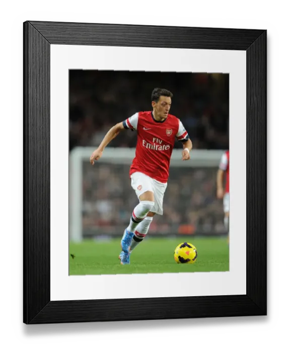 Framed Print : Mesut Ozil (Arsenal). Arsenal 2: 0 Liverpool. Barclays Premier League. Emirates Stadium, 2 / 11 / 13 Framed Print : Mesut Ozil (Arsenal). Arsenal 2: 0 Liverpool. Barclays Premier League. Emirates Stadium, 2 / 11 / 13