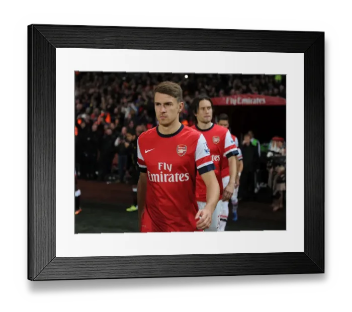 Framed Print : Arsenal vs Liverpool: Aaron Ramsey Pre-Match Focus, Emirates Stadium, 2013-14 Premier League Framed Print : Arsenal vs Liverpool: Aaron Ramsey Pre-Match Focus, Emirates Stadium, 2013-14 Premier League