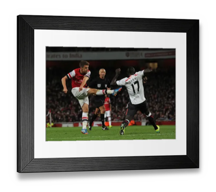 Framed Print : Ramsey's Dramatic Strike: Arsenal's No. 8 Scores Against Liverpool (2013-14) Framed Print : Ramsey's Dramatic Strike: Arsenal's No. 8 Scores Against Liverpool (2013-14)