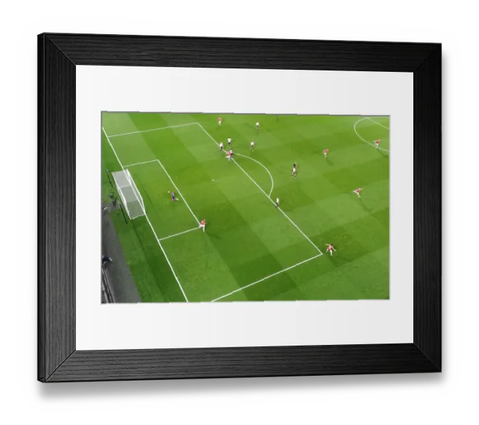 Framed Print : Aaron Ramsey Scores Arsenal's Second Goal vs. Liverpool (2013-14) Framed Print : Aaron Ramsey Scores Arsenal's Second Goal vs. Liverpool (2013-14)
