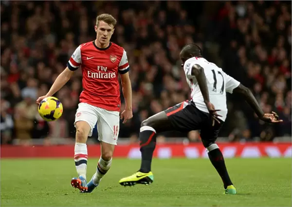 Aaron Ramsey (Arsenal) Mamadou Sakho (Liverpool). Arsenal 2: 0 Arsenal. Barclays Premier League