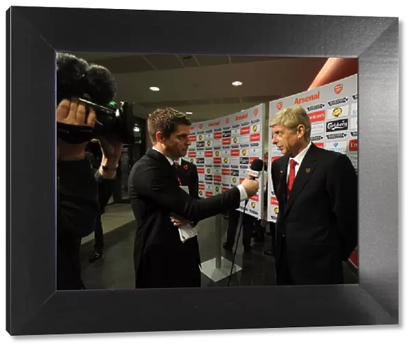 Arsene Wenger: Arsenal Manager Ahead of Arsenal vs Liverpool (2013-14)