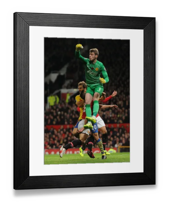 Framed Print : Intense Clash: Flamini vs. Vidic - Arsenal vs. Manchester United (2013-14): A Battle for Supremacy Framed Print : Intense Clash: Flamini vs. Vidic - Arsenal vs. Manchester United (2013-14): A Battle for Supremacy