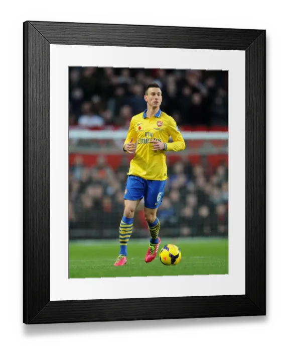 Framed Print : Laurent Koscielny: Arsenal's Rock at Old Trafford (Manchester United vs Arsenal, 2013-14) Framed Print : Laurent Koscielny: Arsenal's Rock at Old Trafford (Manchester United vs Arsenal, 2013-14)