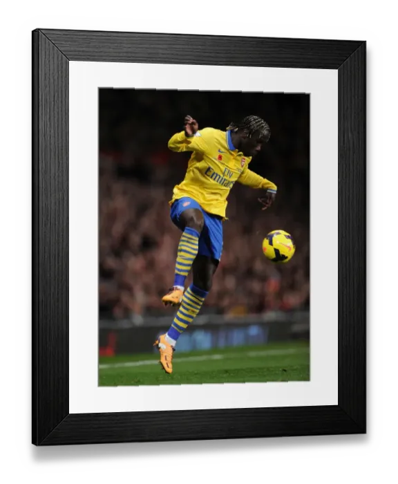 Framed Print : Bacary Sagna in Action: Arsenal vs. Manchester United, Premier League 2013-14 Framed Print : Bacary Sagna in Action: Arsenal vs. Manchester United, Premier League 2013-14