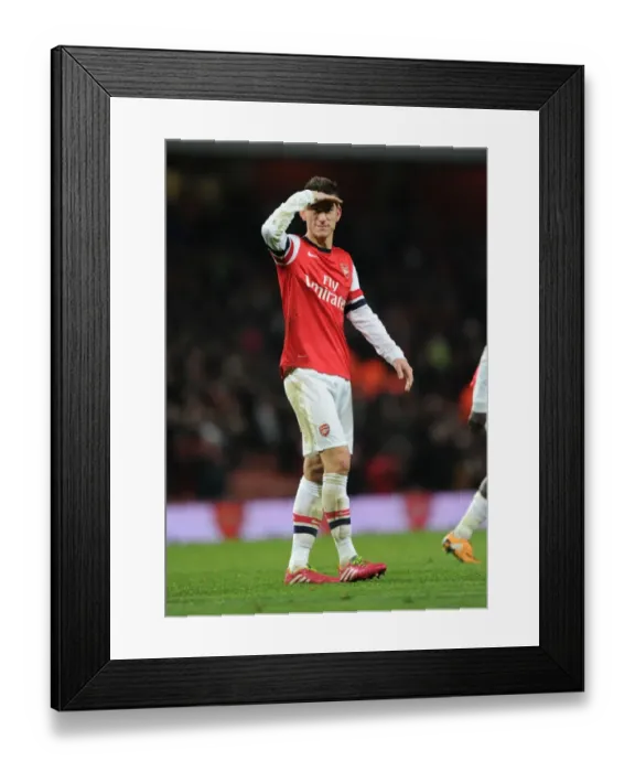 Framed Print : Laurent Koscielny: Arsenal's Defensive Hero after Arsenal vs. Southampton (2013-14) Framed Print : Laurent Koscielny: Arsenal's Defensive Hero after Arsenal vs. Southampton (2013-14)