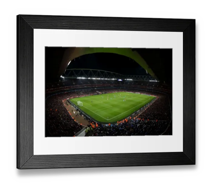 Framed Print : Arsenal at Emirates Stadium: Preparing for Marseille in the UEFA Champions League