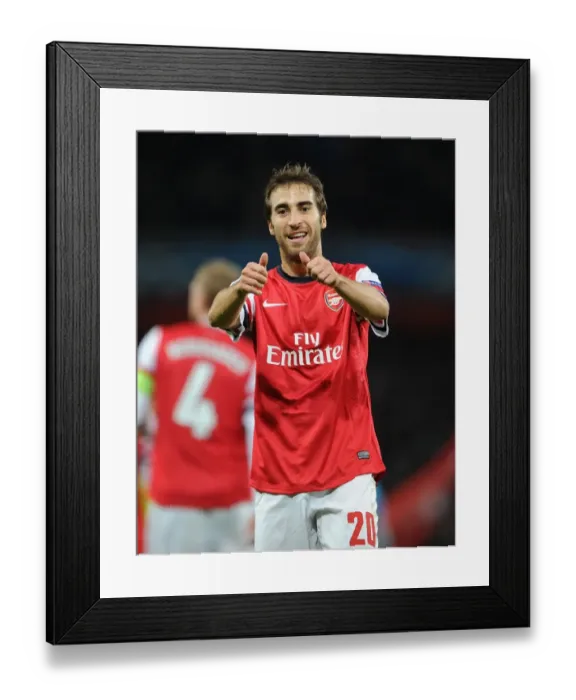 Framed Print : Flamini in Action: Arsenal vs. Olympique de Marseille, UEFA Champions League (2013) Framed Print : Flamini in Action: Arsenal vs. Olympique de Marseille, UEFA Champions League (2013)