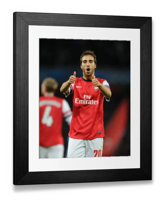 Framed Print : Mathieu Flamini in Action: Arsenal vs Olympique de Marseille, UEFA Champions League (2013) Framed Print : Mathieu Flamini in Action: Arsenal vs Olympique de Marseille, UEFA Champions League (2013)