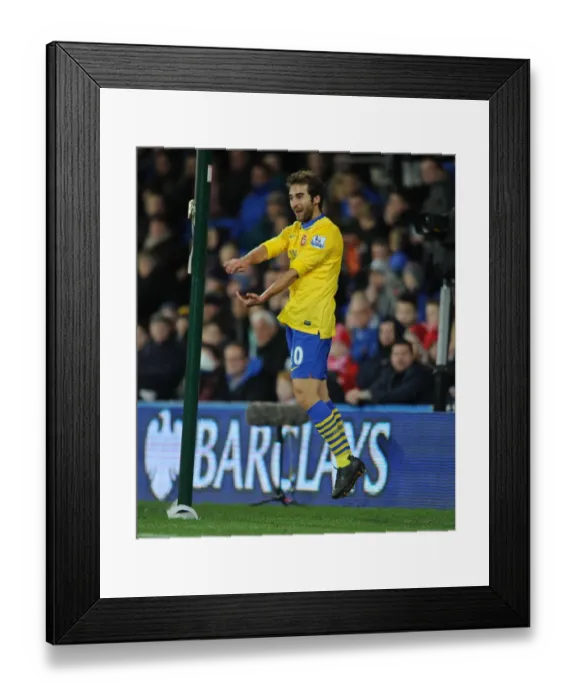 Framed Print : Mathieu Flamini Scores Arsenal's Second Goal vs. Cardiff City (2013-14) Framed Print : Mathieu Flamini Scores Arsenal's Second Goal vs. Cardiff City (2013-14)