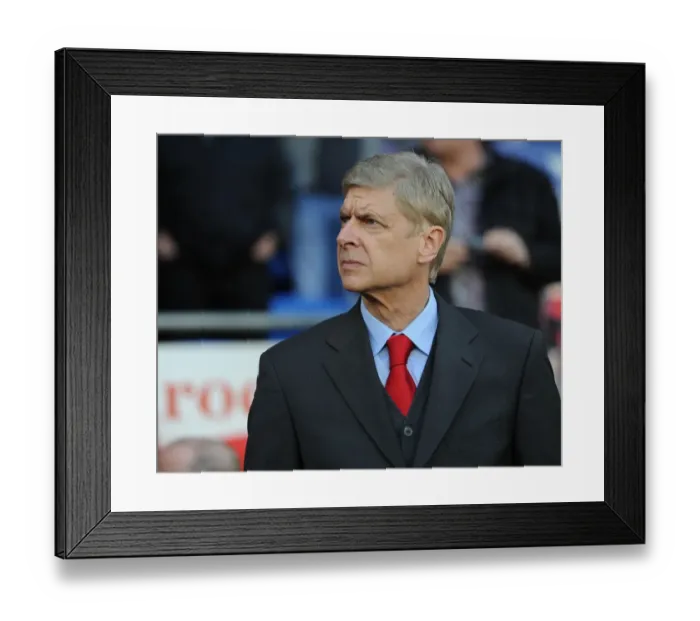 Framed Print : Arsene Wenger: Arsenal Manager Prepares for Cardiff City Clash (November 2013) Framed Print : Arsene Wenger: Arsenal Manager Prepares for Cardiff City Clash (November 2013)