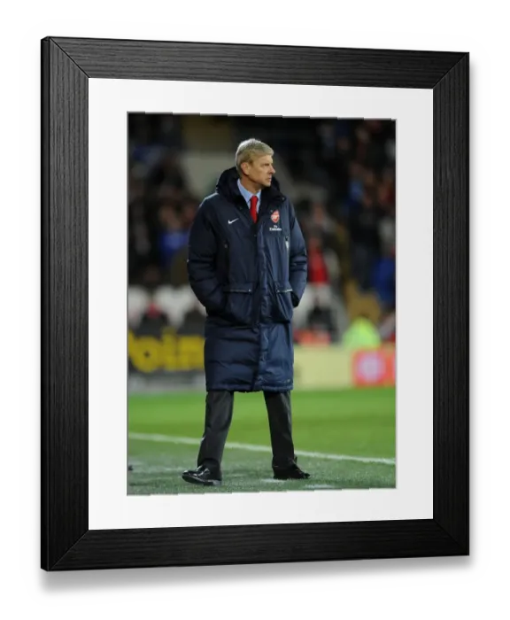 Framed Print : Arsene Wenger Leads Arsenal Against Cardiff City in the 2013-14 Premier League Framed Print : Arsene Wenger Leads Arsenal Against Cardiff City in the 2013-14 Premier League