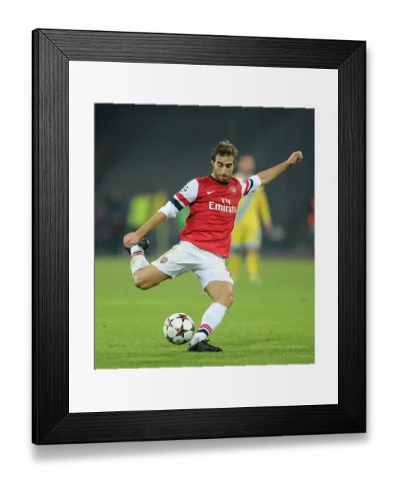 Framed Print : Mathieu Flamini: In Action Against Napoli, UEFA Champions League 2013-14 Framed Print : Mathieu Flamini: In Action Against Napoli, UEFA Champions League 2013-14
