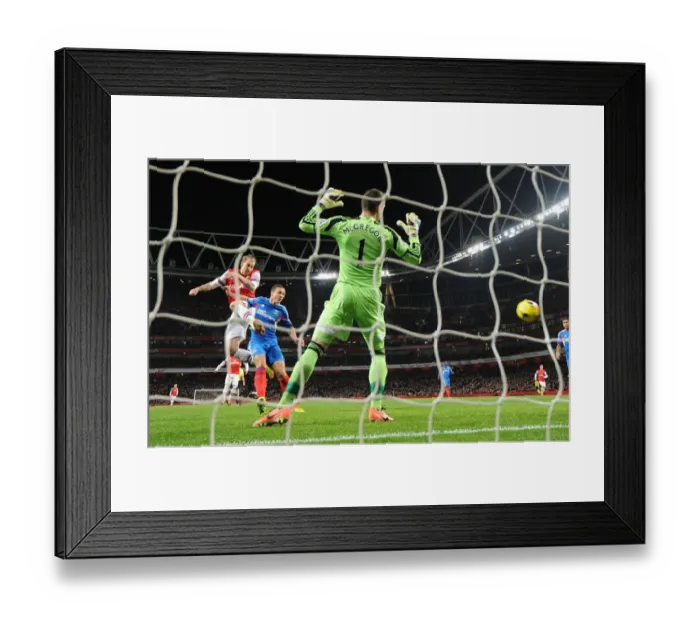 Framed Print : Nicolas Bendtner Scores Dramatic Goal Past Allan McGregor and James Chester in Arsenal's Victory over Hull City (2013-14) Framed Print : Nicolas Bendtner Scores Dramatic Goal Past Allan McGregor and James Chester in Arsenal's Victory over Hull City (2013-14)