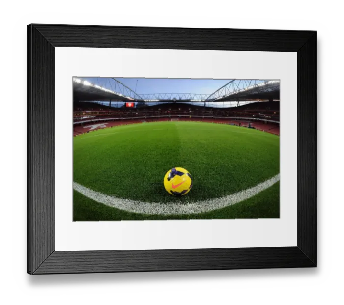 Framed Print : Emirates Stadium: Pre-Match Hawkeye Test (Arsenal vs Hull City, 2013-14) Framed Print : Emirates Stadium: Pre-Match Hawkeye Test (Arsenal vs Hull City, 2013-14)