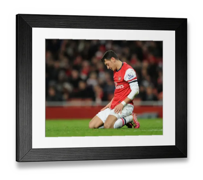 Framed Print : Mesut Ozil in Action: Arsenal vs Hull City, Premier League 2013-14 Framed Print : Mesut Ozil in Action: Arsenal vs Hull City, Premier League 2013-14