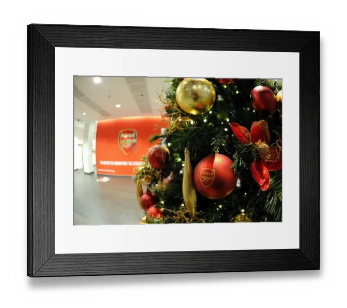 Framed Print : Arsenal's Festive Emirates: A Warm Welcome with Christmas Trees (Arsenal v Hull City, 2013-14) Framed Print : Arsenal's Festive Emirates: A Warm Welcome with Christmas Trees (Arsenal v Hull City, 2013-14)