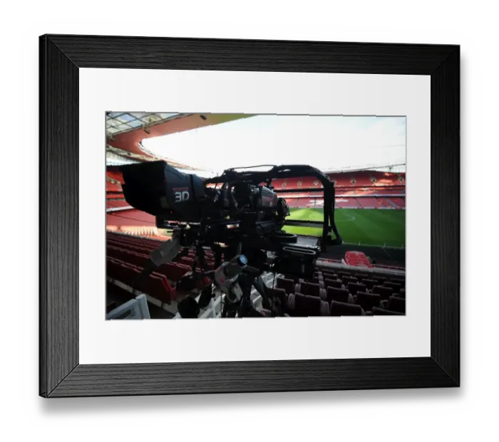 Framed Print : Arsenal vs. Everton: A 3D Perspective from the Directors Box - Barclays Premier League, Emirates Stadium (8 / 12 / 13) Framed Print : Arsenal vs. Everton: A 3D Perspective from the Directors Box - Barclays Premier League, Emirates Stadium (8 / 12 / 13)