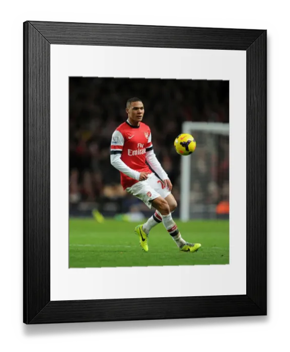 Framed Print : Arsenal vs Everton: Kieran Gibbs in Action, Premier League 2013-14 Framed Print : Arsenal vs Everton: Kieran Gibbs in Action, Premier League 2013-14