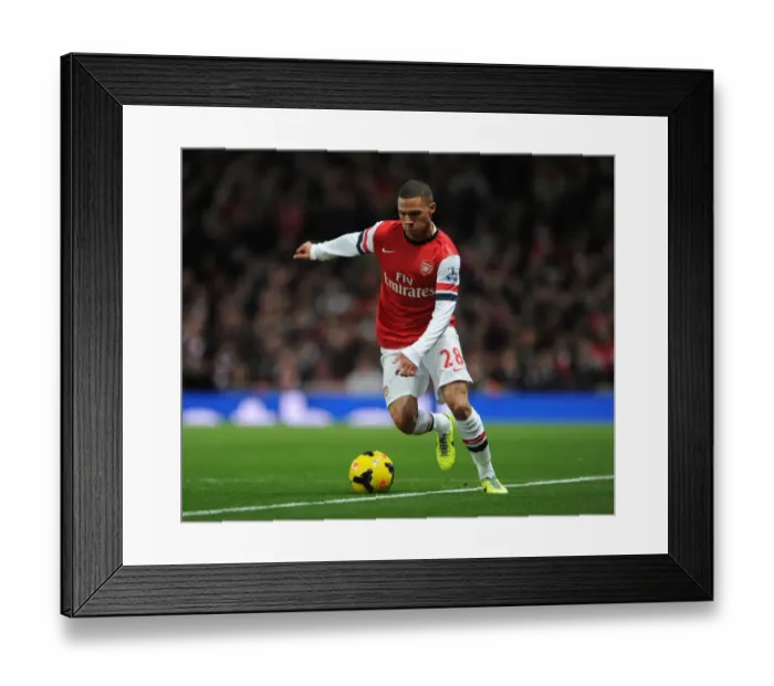 Framed Print : Arsenal's Kieran Gibbs in Action Against Everton at Emirates Stadium, Barclays Premier League, 8 / 12 / 13 Framed Print : Arsenal's Kieran Gibbs in Action Against Everton at Emirates Stadium, Barclays Premier League, 8 / 12 / 13
