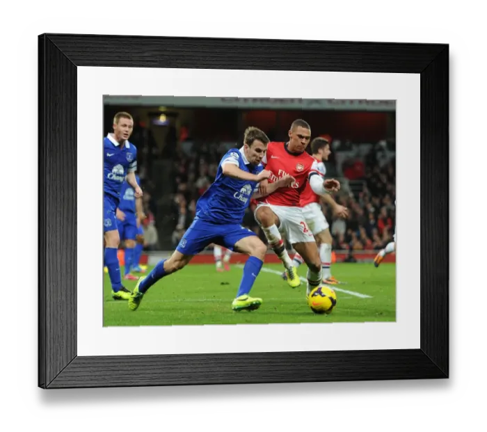 Framed Print : Arsenal vs Everton: Gibbs vs Coleman - Intense Battle at Emirates Stadium (2013-14) Framed Print : Arsenal vs Everton: Gibbs vs Coleman - Intense Battle at Emirates Stadium (2013-14)