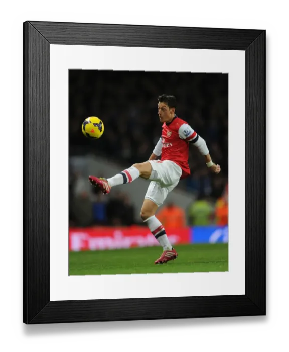 Framed Print : Mesut Ozil in Action: Arsenal vs. Everton, Premier League 2013-14 Framed Print : Mesut Ozil in Action: Arsenal vs. Everton, Premier League 2013-14
