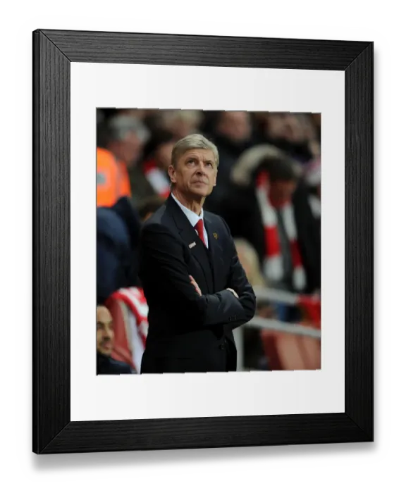 Framed Print : Arsene Wenger: Arsenal Manager Before Arsenal vs. Everton, Premier League 2013-14 Framed Print : Arsene Wenger: Arsenal Manager Before Arsenal vs. Everton, Premier League 2013-14