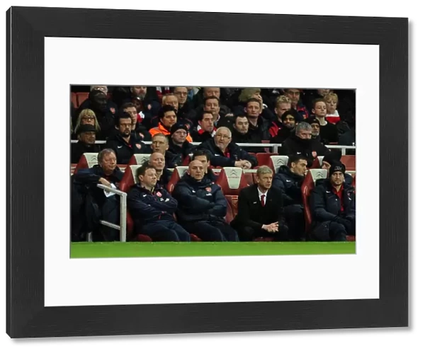 Arsene Wenger the Arsenal Manager. Arsenal 1: 1 Everton. Barclays Premier League. Emirates Stadium