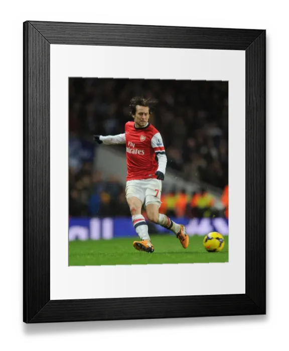 Framed Print : Tomas Rosicky: In Action for Arsenal Against Chelsea (2013-14) Framed Print : Tomas Rosicky: In Action for Arsenal Against Chelsea (2013-14)