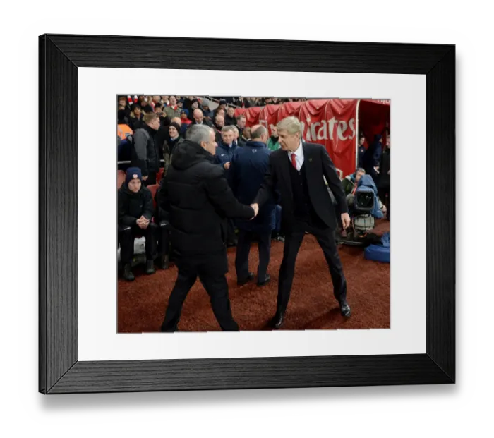 Framed Print : Arsene Wenger and Jose Mourinho: A Classic Rivalry Unfolds - Arsenal v Chelsea, Premier League 2013-14 Framed Print : Arsene Wenger and Jose Mourinho: A Classic Rivalry Unfolds - Arsenal v Chelsea, Premier League 2013-14