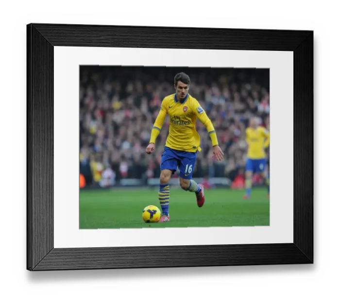 Framed Print : Arsenal's Aaron Ramsey Scores Three in Dominant 3-1 Win Over West Ham at Upton Park (BPL, 2013) Framed Print : Arsenal's Aaron Ramsey Scores Three in Dominant 3-1 Win Over West Ham at Upton Park (BPL, 2013)