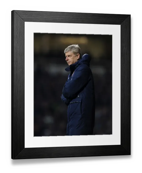 Framed Print : Arsene Wenger Leads Arsenal in Premier League Clash Against West Ham United (December 2013) Framed Print : Arsene Wenger Leads Arsenal in Premier League Clash Against West Ham United (December 2013)