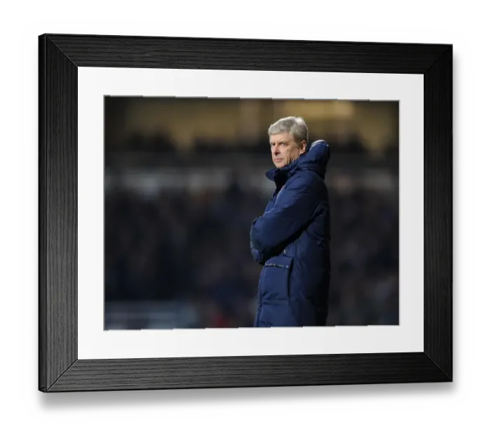 Framed Print : Arsene Wenger Leads Arsenal Against West Ham United in Premier League Battle (December 2013) Framed Print : Arsene Wenger Leads Arsenal Against West Ham United in Premier League Battle (December 2013)