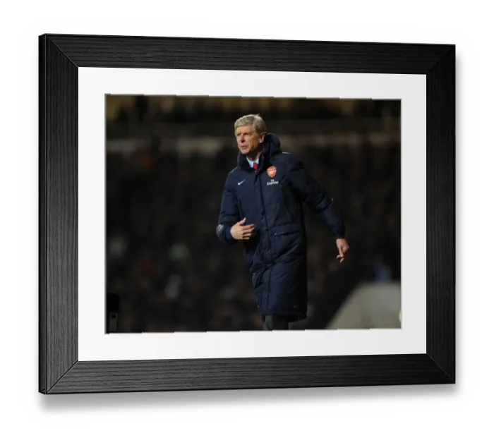 Framed Print : Arsene Wenger Leads Arsenal in the 2013-14 Premier League: Arsenal vs. West Ham United Framed Print : Arsene Wenger Leads Arsenal in the 2013-14 Premier League: Arsenal vs. West Ham United